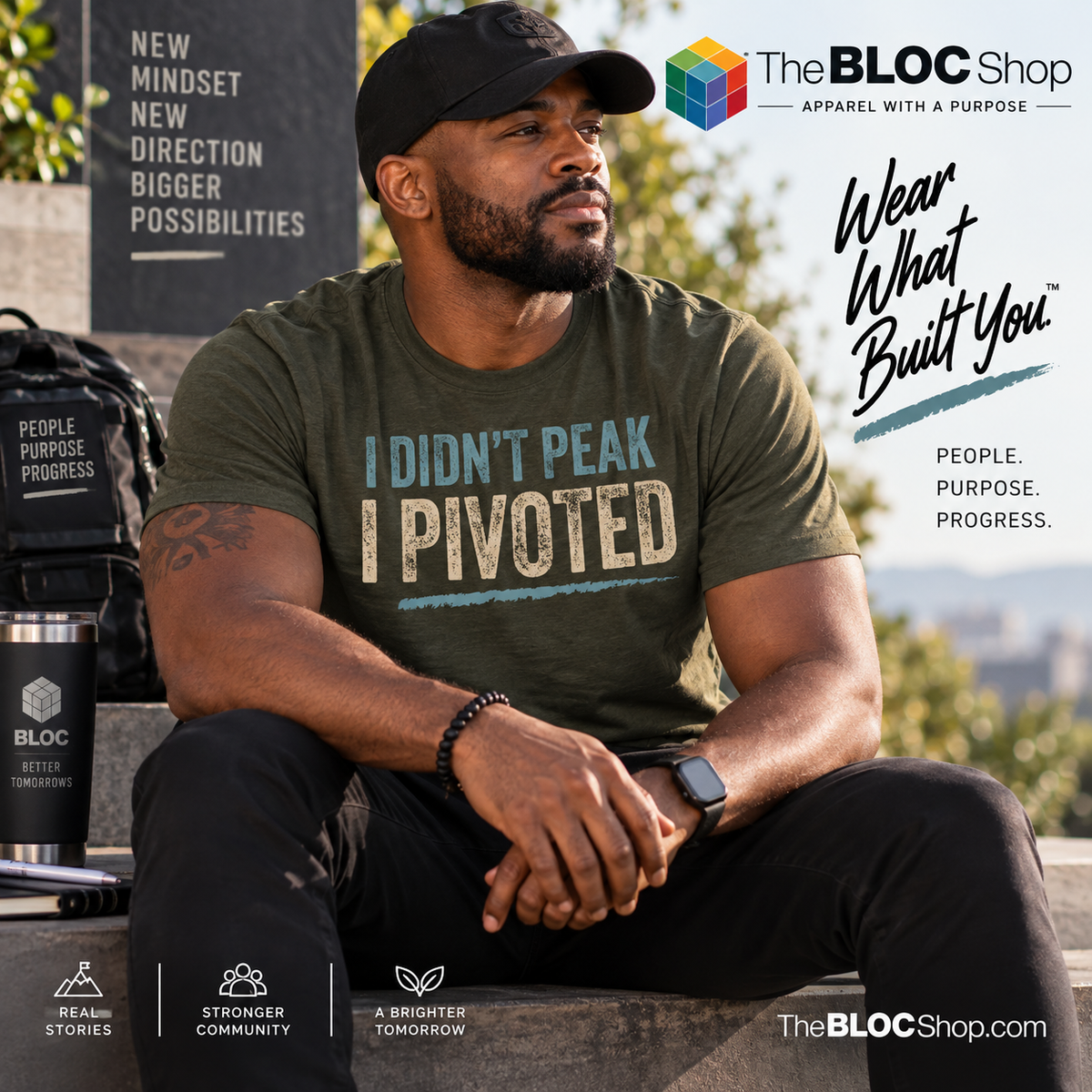 I Didn’t Peak. I Pivoted.™ Tee